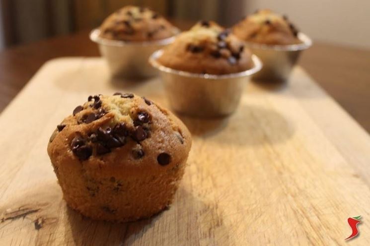 Ricetta muffin al cioccolato