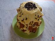 Il pandoro con mascarpone e cioccolato