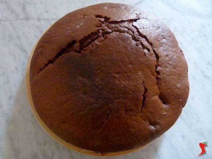 La torta cacao e pere