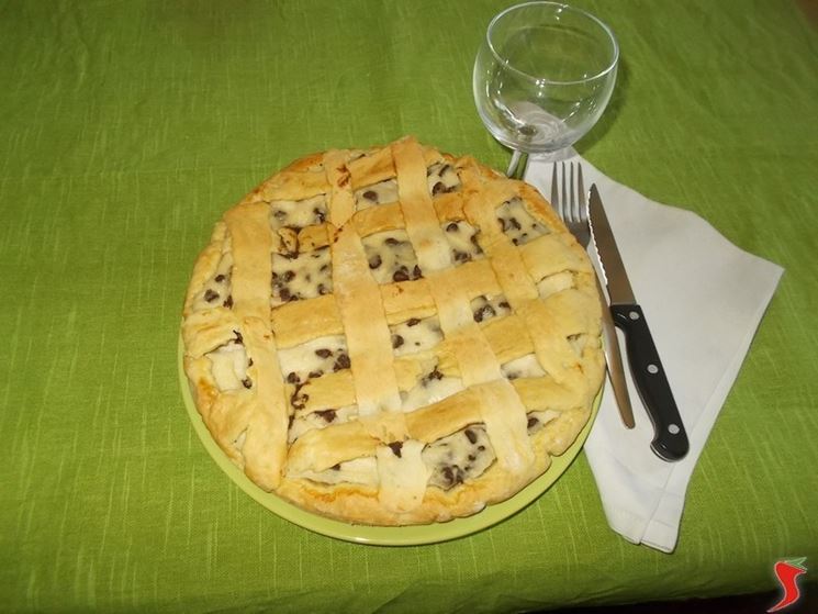 La crostata di ricotta