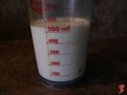 mezzo litro di latte