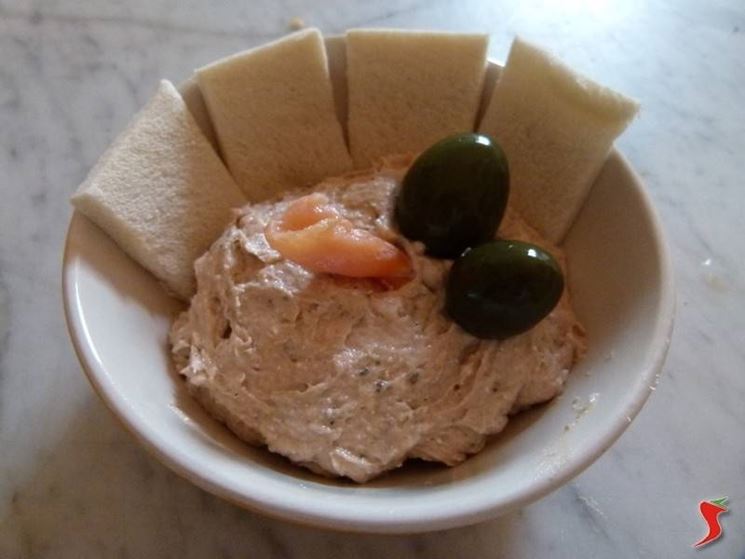 mousse di salmone