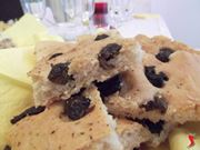 focaccia con olive