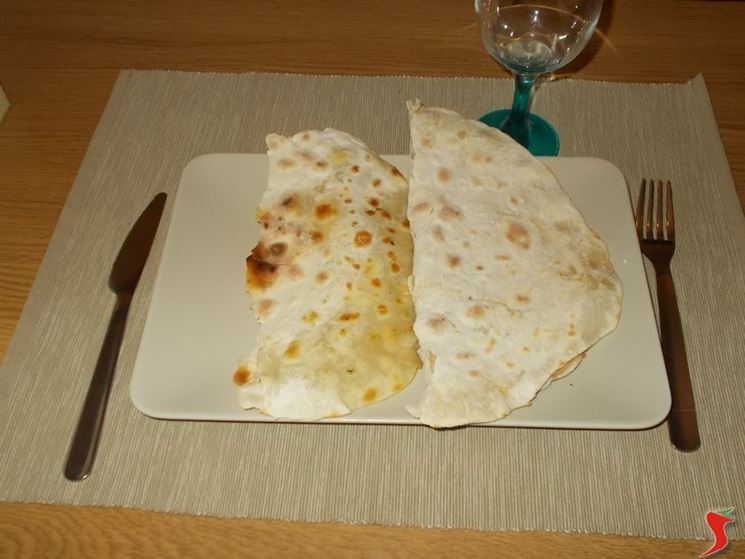 La piadina allo stracchino