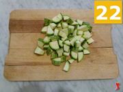 zucchine tagliate