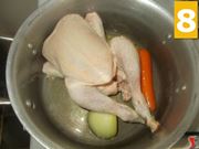 Preparazione pollo
