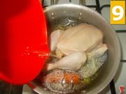 Preparazione pollo