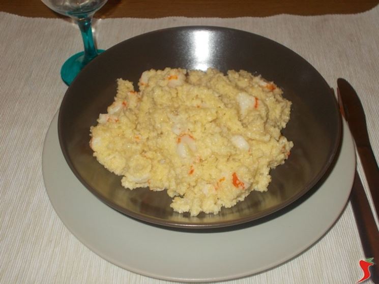 Cous cous con gamberi