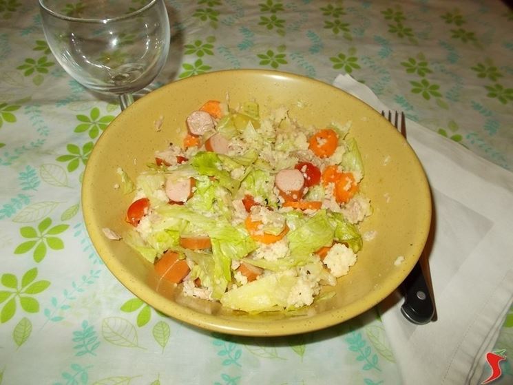 L'insalata di cous cous