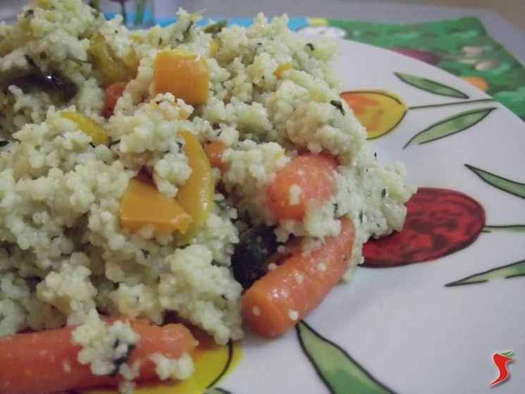 cous cous con verdure