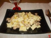 Gnocchi con salsiccia