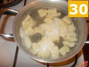 Cottura degli gnocchi