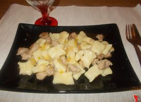 gnocchi con salsiccia