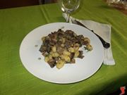 Gli gnocchi ai funghi