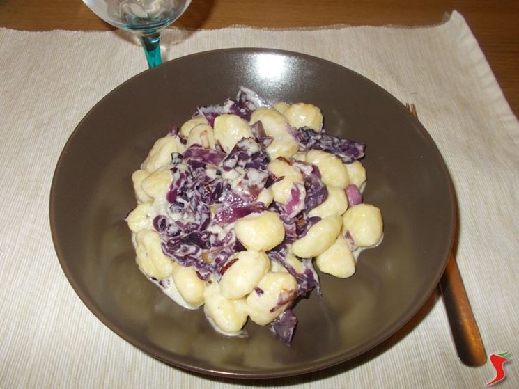 Gnocchi gorgonzola e radicchio