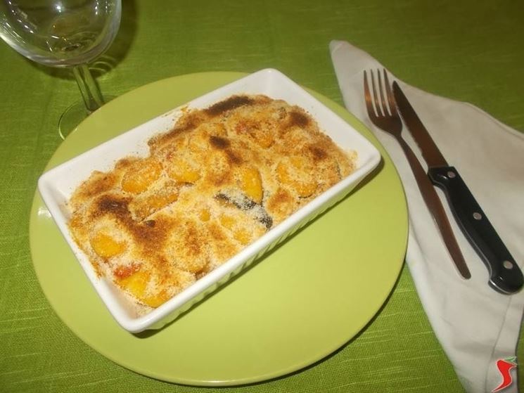 Gli gnocchi gratinati