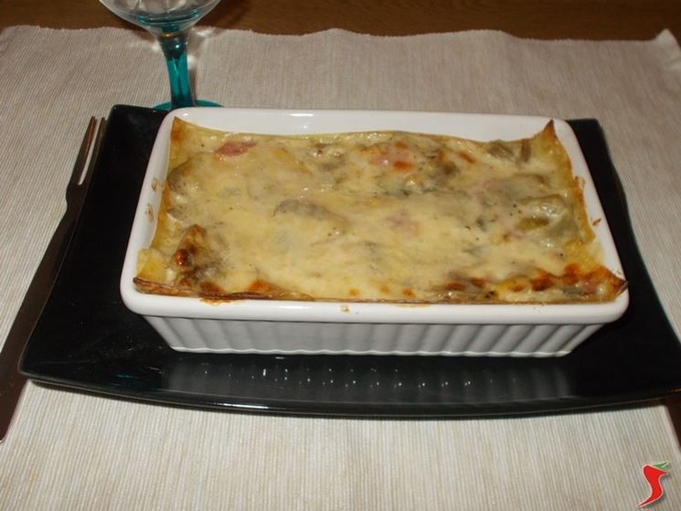 Le lasagne ai carciofi