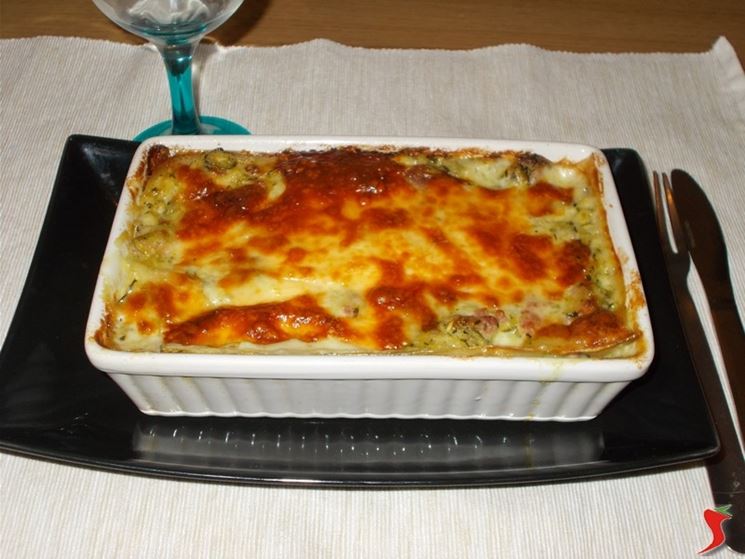 Le lasagne bianche alle zucchine