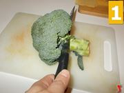 Lavare i broccoli