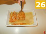 Terminare la preparazione delle lasagne