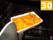 La cottura della lasagna