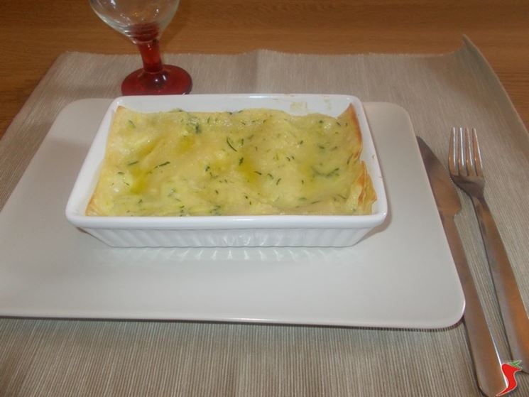 Lasagna con zucchine