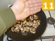 La cottura dei funghi