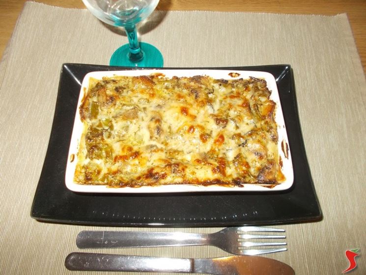 lasagna funghi