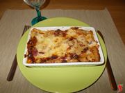 La lasagna al radicchio e taleggio