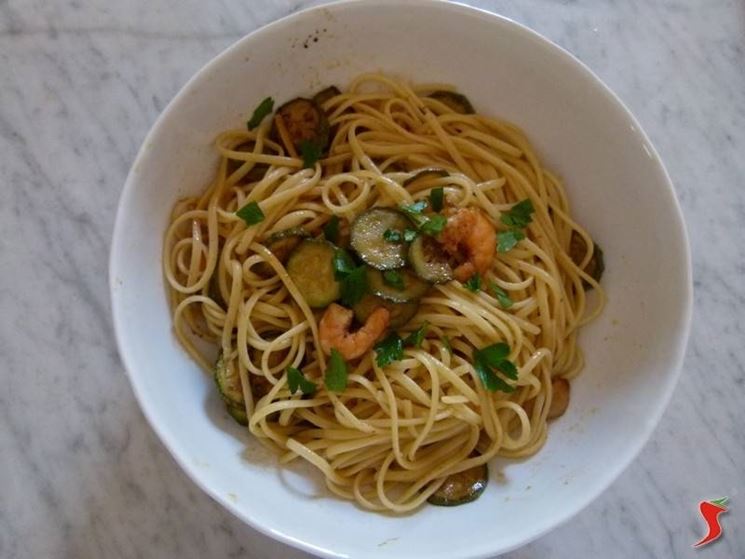 linguine con i gamberi