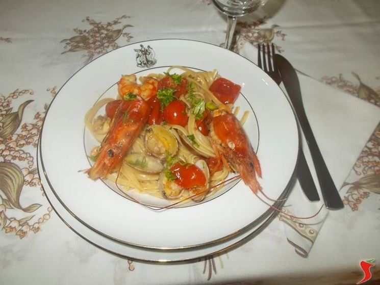 Le linguine allo scoglio