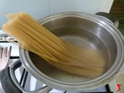 pasta in cottura