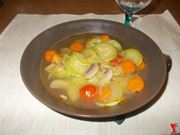 Minestrone di verdure fresche