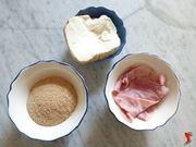 provola, prosciutto e pane grattugiato