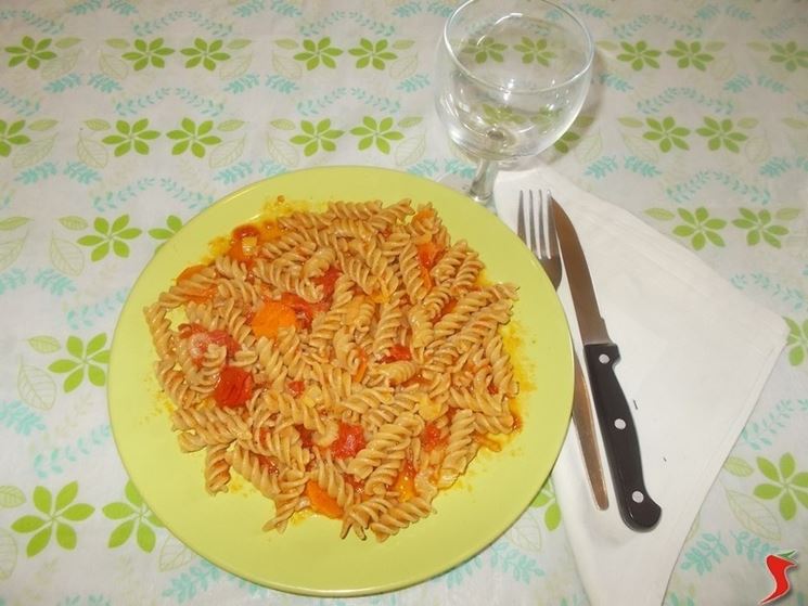 Una ricetta con la pasta integrale