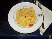 La pasta con il pesce spada