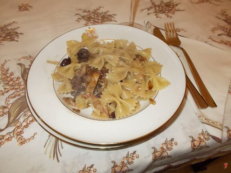 La pasta col radicchio