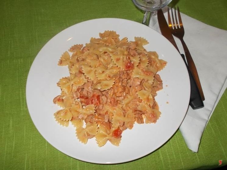 La pasta con i wurstel