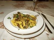 Le penne con i carciofi