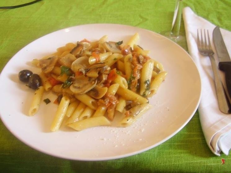 penne alla boscaiola