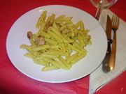 Le penne alla carbonara