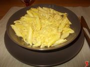 Penne allo zafferano