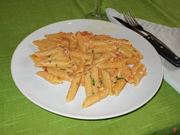 Le penne in salsa rosa