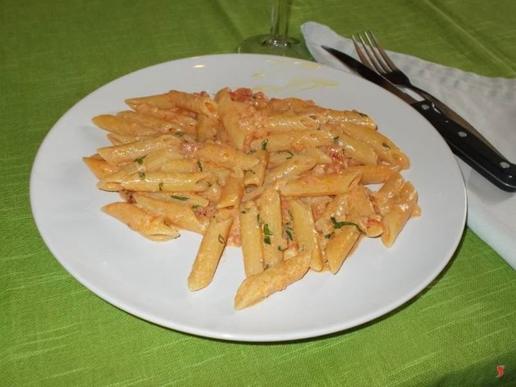 Le penne in salsa rosa