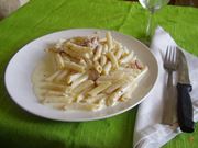 pasta panna e prosciutto