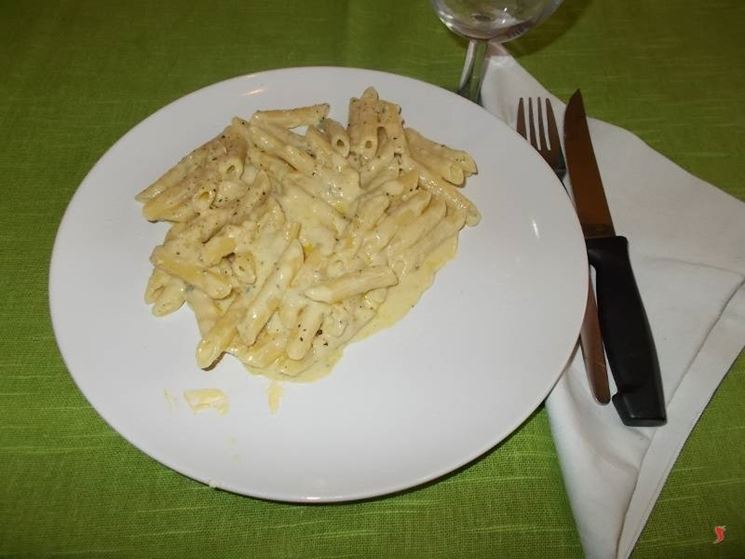 Le penne ai quattro formaggi