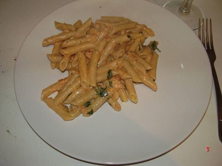 penne al salmone