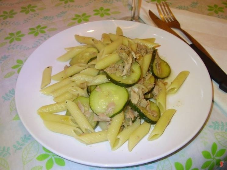 penne tonno e zucchine