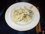 Le penne alle vongole