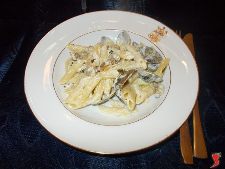 Le penne alle vongole